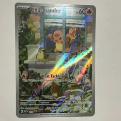 Pokemon Charmander 044 SVP Scarlet & Violet Promo Holo 60 HP - Image 1