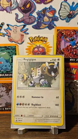 Pokemon Regigigas SM243 Promo Holofoil Tag Team Powers Collection - near mint - Image 1