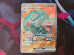 Pokemon TCG Golem ex Sv: Scarlet & Violet 151 Ultra Rare Holo 189/165 - Image 1