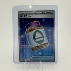 Pokemon TCG - N’s PP Up 262/217 - Ascended Heroes Ultra Rare Full Art - NM - Image 1