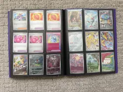 Pokemon Scarlet & Violet Stellar Crown Binder Master Set Complete with Promos - Image 1