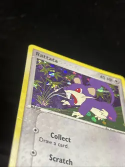 Pokemon TCG Rattata Reverse Holo EX Firered & Leafgreen 77/112 - Image 2