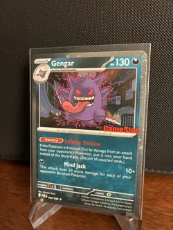 Pokemon Gengar Perfect Order Stamped GameStop 050/088 Cosmos Promo NOT SEALED NM - Image 2