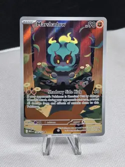 2025 Pokemon Mega Evolutions MARSHADOW 146/132 Illustration Rare - Image 1
