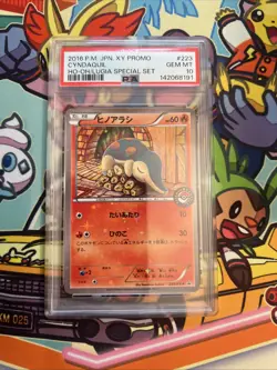 2016 Japanese Pokemon XY Promo Cyndaquil PSA 10 223/XY-P - Image 1