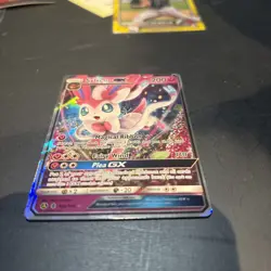 Sylveon GX 92a/145 Alternate Art Pokemon Guardians Rising Sun & Moon Near Mint - Image 2