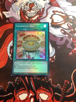 x1 Sandwich Day - MZMU-EN056 - Super Rare - 1st Edition Yu-Gi-Oh! M/NM - Image 1