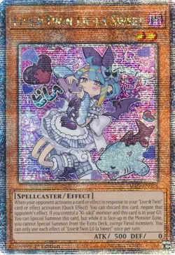 Live Twin Lil-la Sweet (Quarter Century Secret Rare)-Quarter Century Secret R... - Image 1