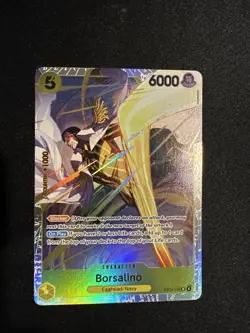 SHIPS TODAY ONE PIECE Borsalino Eb04-058 SR Adventure On Kami’s Island OP15 ENG1 - Image 1