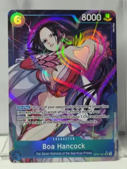 One Piece TCG English Boa Hancock OP07-051 Parallel 500 Years In The Future - Image 1