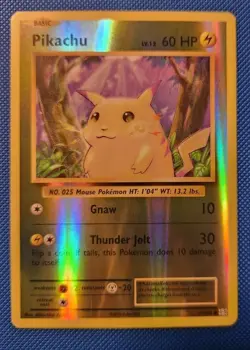 Pokemon TCG - Pikachu 35/108 - XY Evolutions - Reverse Holo - NM - Image 1