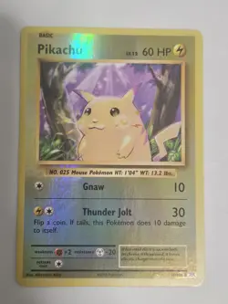 Pokemon Card Pikachu 35/108 XY Evolutions Reverse Holo NM - Image 1