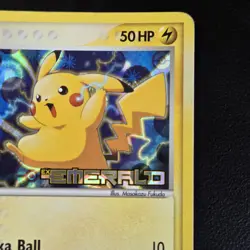 Pikachu 60/106 EX Emerald 2005 Reverse Holo Pokemon Card TCG - Image 4