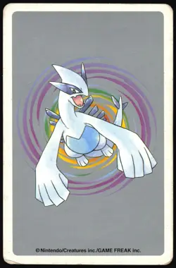 FARFETCH'D NO. 083 9 OF CLUBS POKEMON SILVER POKER CARD JAPANESE 1999 - Image 3