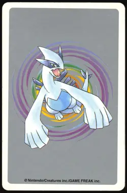 SUDOWOODO NO. 185 2 OF SPADES POKEMON SILVER POKER CARD JAPANESE 1999 - Image 3