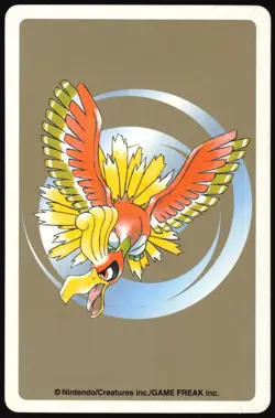 FURRET NO. 162 4 OF SPADES GOLD POKEMON POKER CARD JAPANESE GOLD 1999 - Image 3