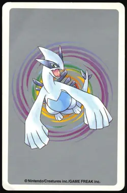 SENTRET NO. 161 ACE OF SPADES POKEMON SILVER POKER CARD JAPANESE 1999 - Image 3