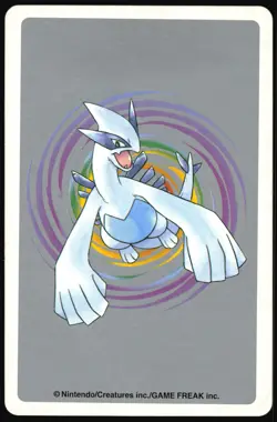 EEVEE NO. 133 4 OF HEARTS POKEMON SILVER POKER CARD JAPANESE 1999 - Image 3