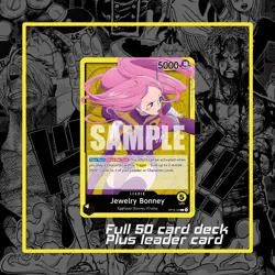 One Piece Egghead Jewelry Bonney Complete Deck - OP13 READY TO PLAY (51 cards) - Image 3