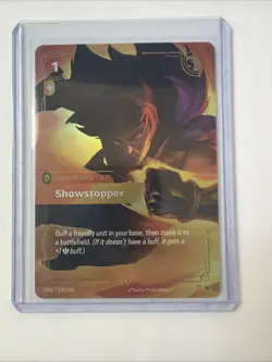 Showstopper 270/298 Riftbound Origins Epic NM Card - Image 1