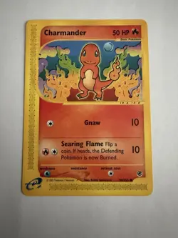 Pokemon Charmander 98/165 Expedition Base Set Card LP - Image 1