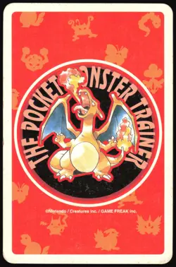 BULBASAUR NO. 001 ACE OF DIAMONDS RED POCKET MONSTER POKER CARD POKEMON JAPANESE - Image 3