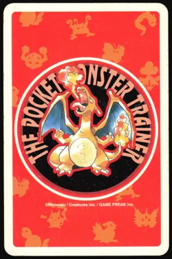 SQUIRTLE NO. 007 ACE OF HEARTS RED POCKET MONSTER POKER CARD POKEMON JAPANESE - Image 3