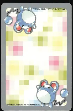 STEELIX NO. 208 3 OF SPADES POKEMON SILVER POKER CARD JAPANESE 1999 - Image 3