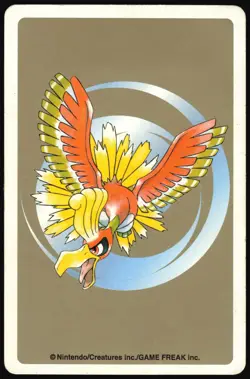 FURRET NO. 162 4 OF SPADES POKEMON GOLD POKER CARD JAPANESE 1999 - Image 3