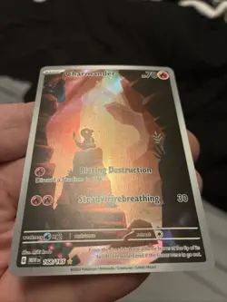 Pokemon TCG Scarlet & Violet Charmander Holo Card 168/165 NM/M Condition - Image 2
