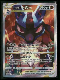 Lucario VSTAR SWSH: Sword & Shield Promo Cards SWSH291 Holo NM - Image 1