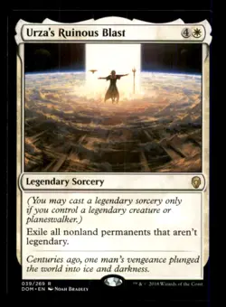 Urza's Ruinous Blast LP Light Play Dominaria MTG [12389] - Image 1