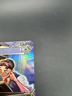 Peter Parker (0208) (Borderless) #208 (Foil) (NM) Spider-Man SPM Magic MTG - Image 3