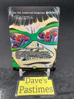 Doc Ock, Armed and Dangerous FOIL NM/M Marvel Spiderman MTG MAGIC THE GATHERING - Image 1