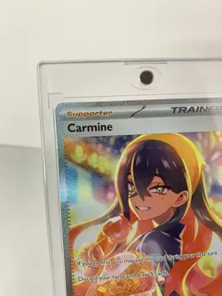 Pokemon Carmine 217/167 SV06 Twilight Masquerade Illustration Rare Full Art Holo - Image 2