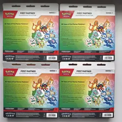 Lot Of 4 - Pokemon TCG First Partner Illustration Collection Series 1 - SEALED - Image 2