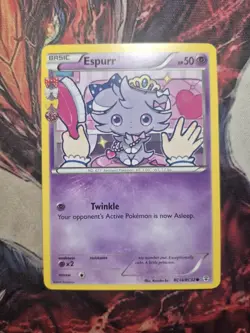 Espurr Common Regular Generations: Radiant Collection RC14/RC32 LP Pokemon TCG - Image 1