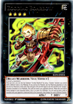 Zoodiac Boarbow - RATE-EN054 - Rare - 1st Edition Yugioh - Image 1