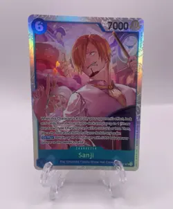 One Piece TCG OP11 A Fist Of Divine Speed OP11-051 Sanji SR - Image 1