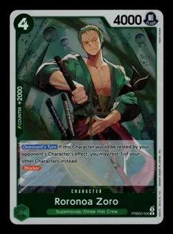 RORONOA ZORO – PRB02-006 – Premium Booster THE BEST Vol. 2 (One Piece Card Game) - Image 1