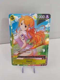 • Nami • ST29-008 Alt Art Starter Deck 29 Egghead Holo Foil One Piece TCG NM - Image 1