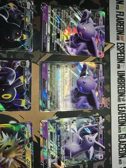 Pokemon Eeveelution GX 9 Card Lot NM - Image 2