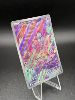 Pokemon TCG Tinkatink Scarlet & Violet Paldea Evolved Holo Card 216/193 - Image 2