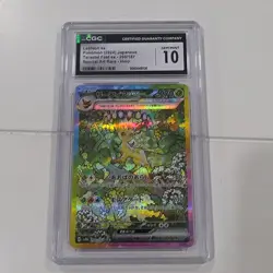 Leafeon ex 200/187 Sv8a Terastal Fest Special Art Rare Holo CGC 10 270 HP Card - Image 1