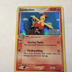 2006 Pokemon Combusken EX Crystal Guardians 31/100 Stamped holo Card - Image 1