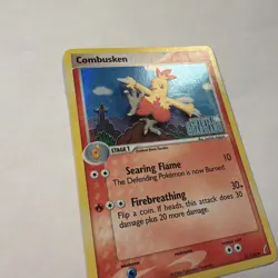 2006 Pokemon Combusken EX Crystal Guardians 31/100 Stamped holo Card - Image 2