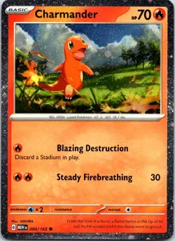 Charmander - (Cosmos Holo) Holo Promo Miscellaneous Cards & Products 004/165 NM - Image 1