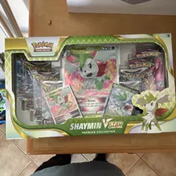 Pokemon Shaymin VSTAR Premium Collection Box English 2022 Trading Card Game - Image 1