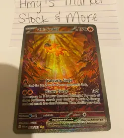 Pokemon Card Chi-Yu EX 259/193 NM Paldea Evolved SIR TCG - Image 2