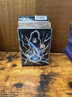 Bandai Naruto OFFICIALLY LICENSED SASUKE UCHIHA DECK BOX+PROMO (HOLDS 80 CARDS) - Image 3